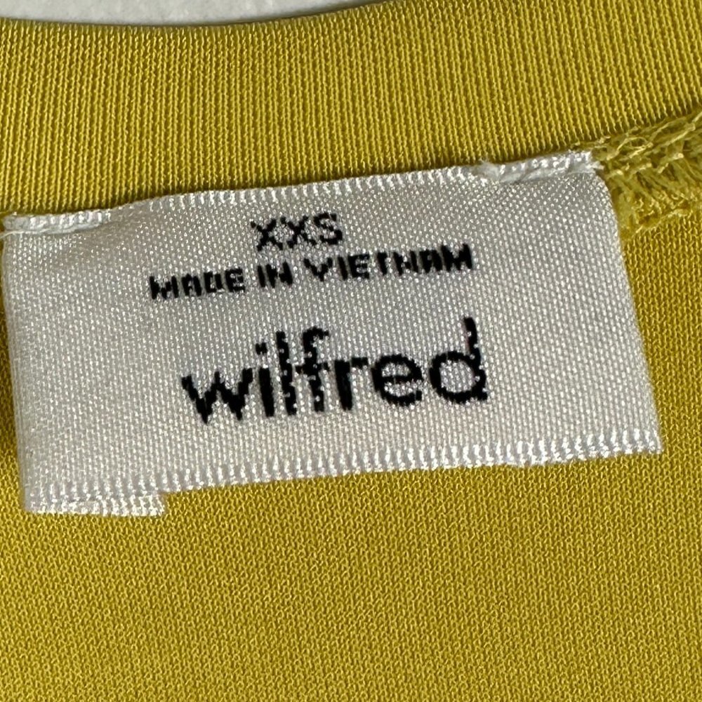 Wilfred Yellow Top Luciole Wrap Around Tank Balletcore Size XXS‎ Mustard Yellow - Picture 6 of 14